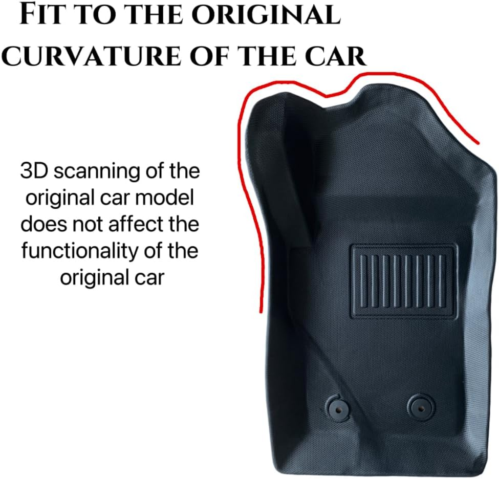 Suitable for Ford Ranger 3D Floor Mat Adopts All-Weather Protection 3D Technology, Which Is Waterproof, Durable, Non Slip, and Flexible. TPE Floor Mats image number 1