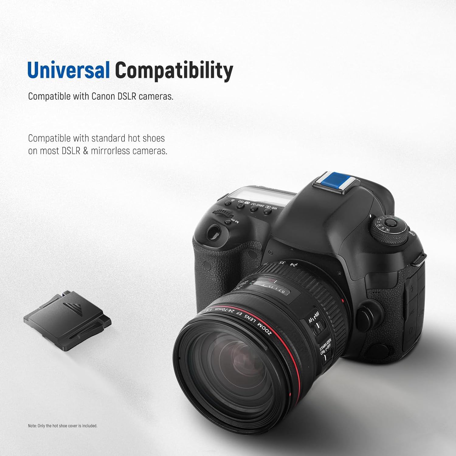 NEEWER 4 PCS Camera Hot Shoe Cover Cap Protector Compatible with Canon EOS R5C R5 R6 RP R 7D 6D 5D Mark IV III 1D IV M50 M5 Rebel T8I T7I image number 3