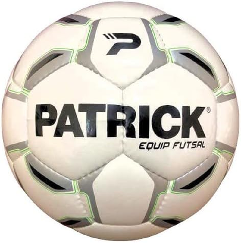 Patrick Equip Futsal Football Silver/Black - Size 3