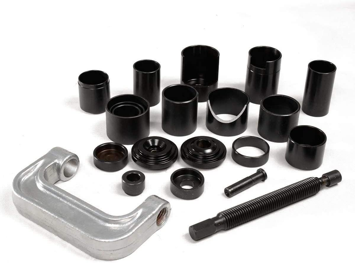 DAYUAN 21PCS Master Ball Joint Press, Ball Joint Service Kit Upper and Lower Ball Joint Removal Tool Set Ball Joints Installs and Removes Designed for 2WD/4WD Vehicle image number 4