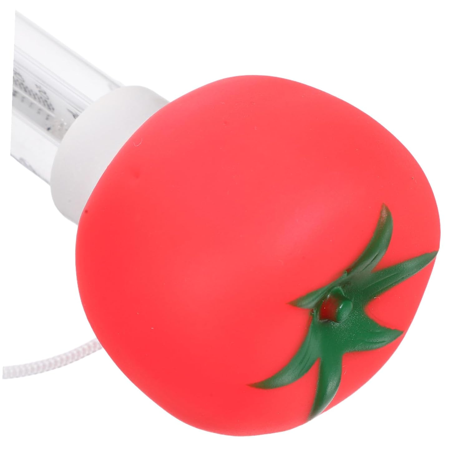 Generic Floating Water Thermometer with Design Easy-Read Large Display Tomato Shape Cartoon for Pools Spas Baths Indoor Outdoor Use image number 2