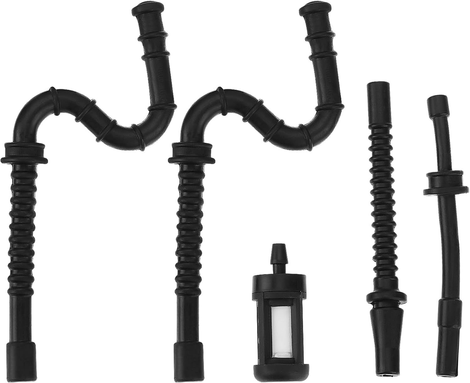 1 Set of Gas Fuel Line Hose Pipe Combo Kit with Fuel Filter Compatible with Stihl 028 029 034 036 039 MS290 MS340 MS390 Chainsaw Black image number 5