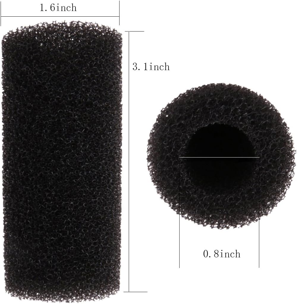 8 Pieces Filter Sponge, Filter Sponge, Filter Sponge Cover Suitable for Aquarium Filter Sponge
