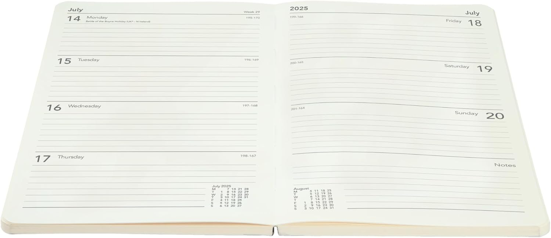 Collins Maru 2025 Planner - A5 Week to View Cut Flush Diary - Cats - (MR153.CT-25) - Weekly Planner with Cute Animal Design image number 1