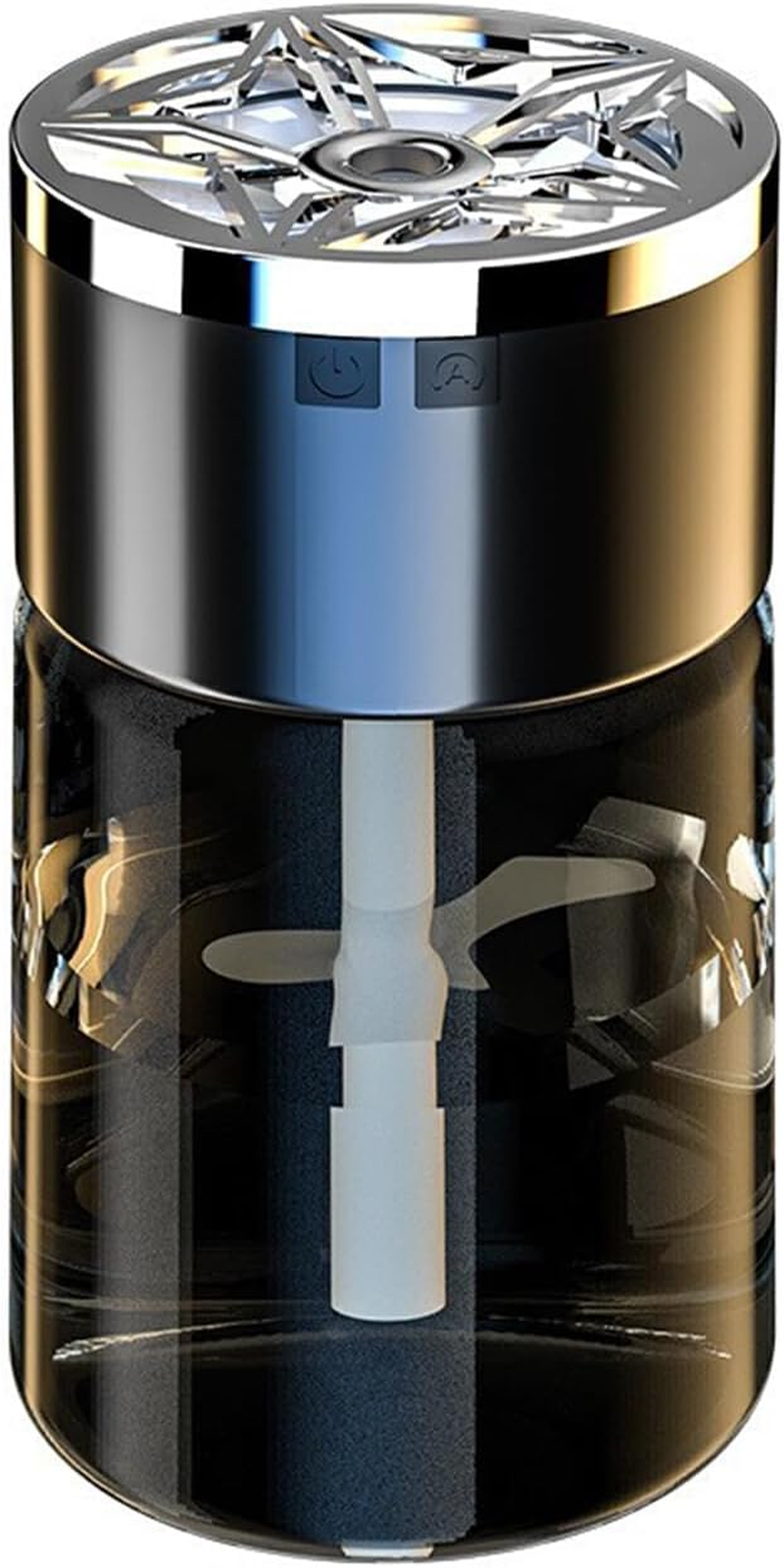 Car Air Freshener Perfume Imported Essential Oils for Lasting Aroma Net Liquid Content Is 100Ml-200Ml ABS Car Fragrance, Black, Sandalwood image number 1