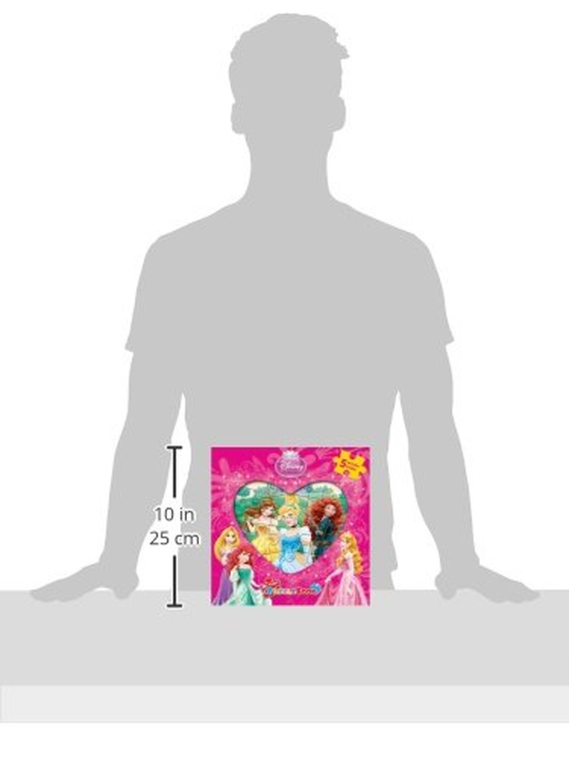 Disney Princess My First Puzzle Book - Jigsaw Puzzles for Kids, 10-Page Board Book, 5 Puzzles to Enjoy: Jigsaw Book for Kids Children Toddlers Ages 3+ image number 3