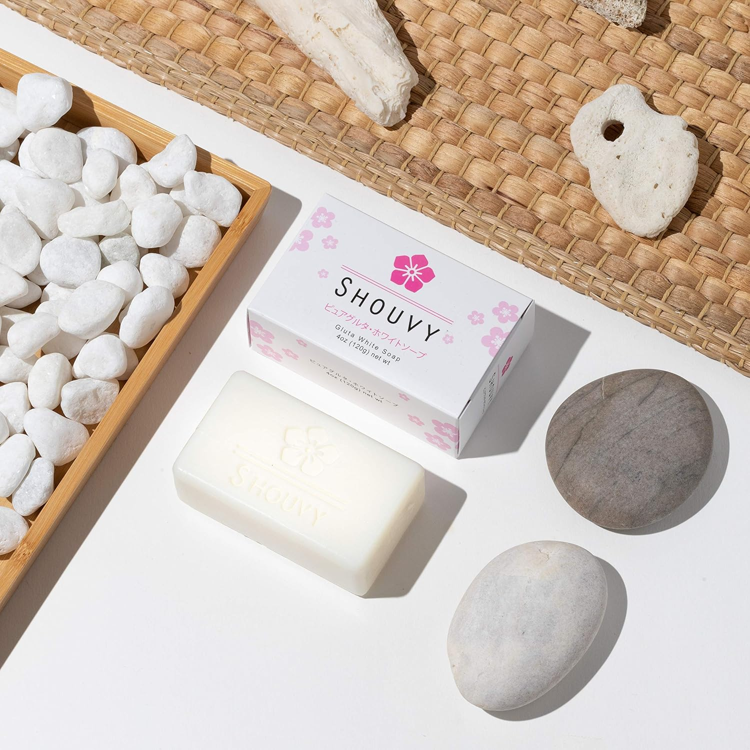 Pure Glutathione Soap - Skin Brightening for Face & Body Cleansing Bar with Vitamin C - for Hydrating, Radiant Skin, Sun Damaged Skin, Even Skin Tone with Vitamin B, Coconut Oil, 4 Oz image number 5