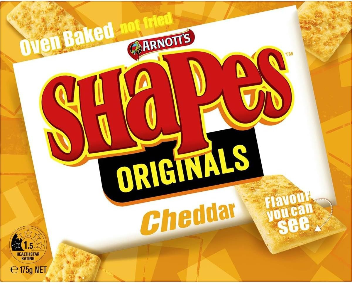 Arnott'S Shapes Original Cheddar Biscuits 175 G image number 5