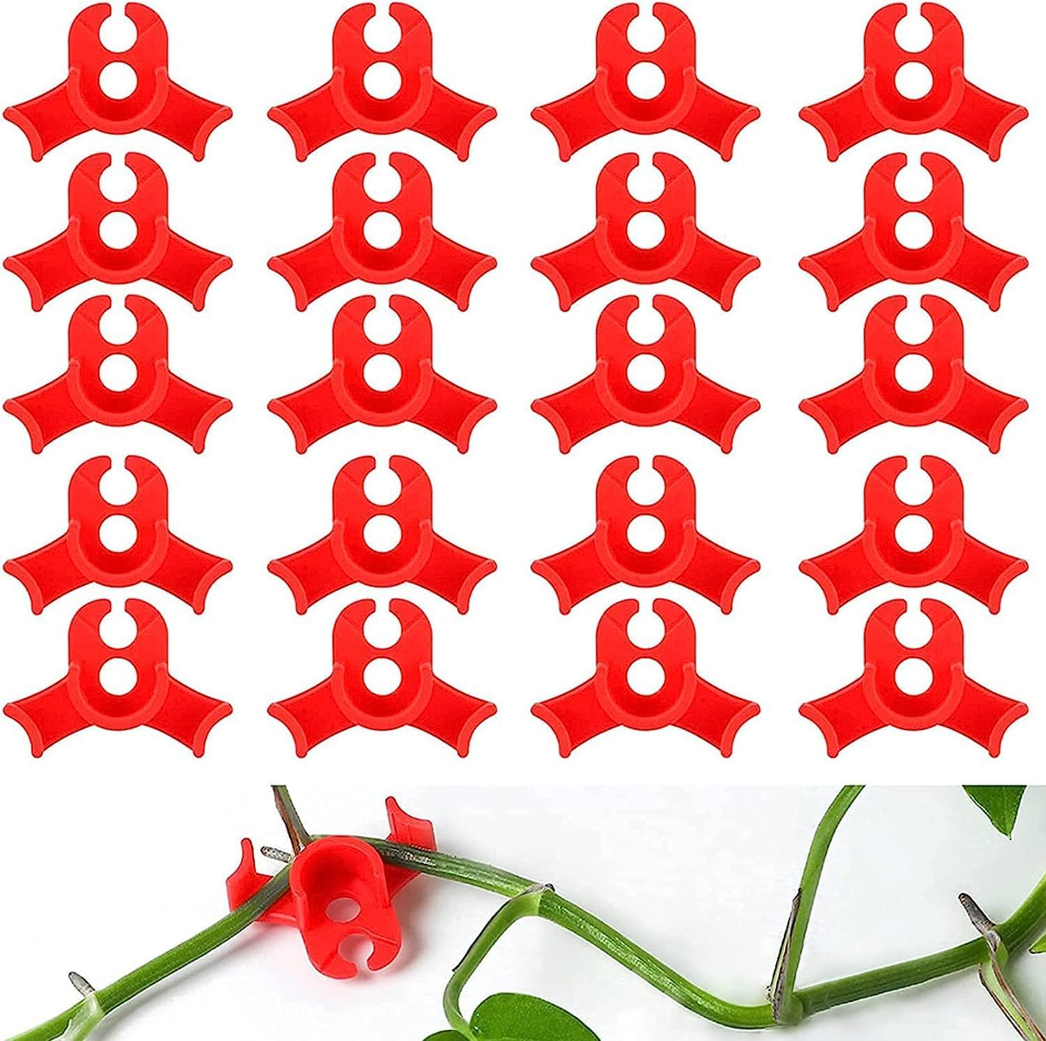 Low Pressure Training Plant Bender,Low-Stress Training Clips,Plant Trainer Plant Bender,30Pcs Plant Low-Stress Training Clips Plant Stem Training Clips,Plant Stem Training Clips,Plant Branches Bender image number 3