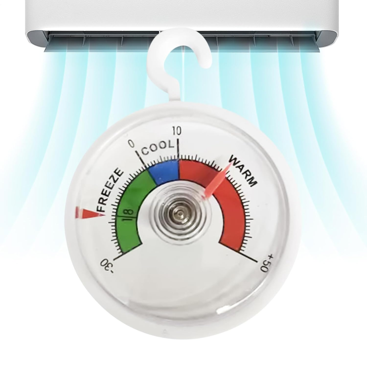 Outdoor Temperature Gauge - Precise Accurate Measuring Device - Temperature Gauge for Patio | for Indoor Areas Home Office Warehouse Greenhouse Room image number 2