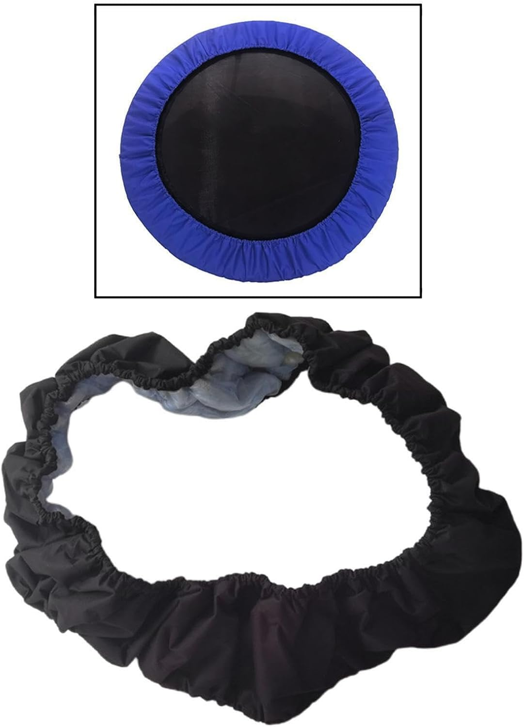 Waterproof Trampoline Spring Cover 36-40 Inch Durable Oxford Cloth, Black, 38 Inch image number 5