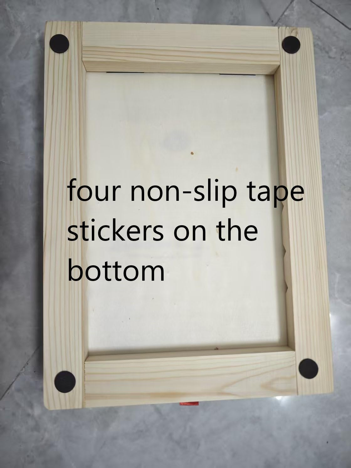 Upgraded Version Dog Nail Scratch Board with Treat Box & Adjustable Stand - Comes with Dog Nail File & Clipper - 40X30X5 Cm Portable Nail File Board for Small/Large Dogs Dog Nail Scratch Board image number 4