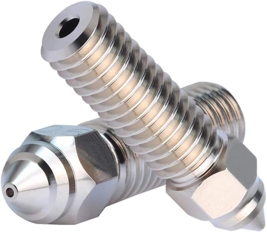 LEOWAY 3D Printer K1 Nozzle Kit, High Flow High-Temperature Resistance 3D Printer Copper Alloy Nozzle Kit for K1, K1 Max（0.6Mm, 0.8Mm） image number 1