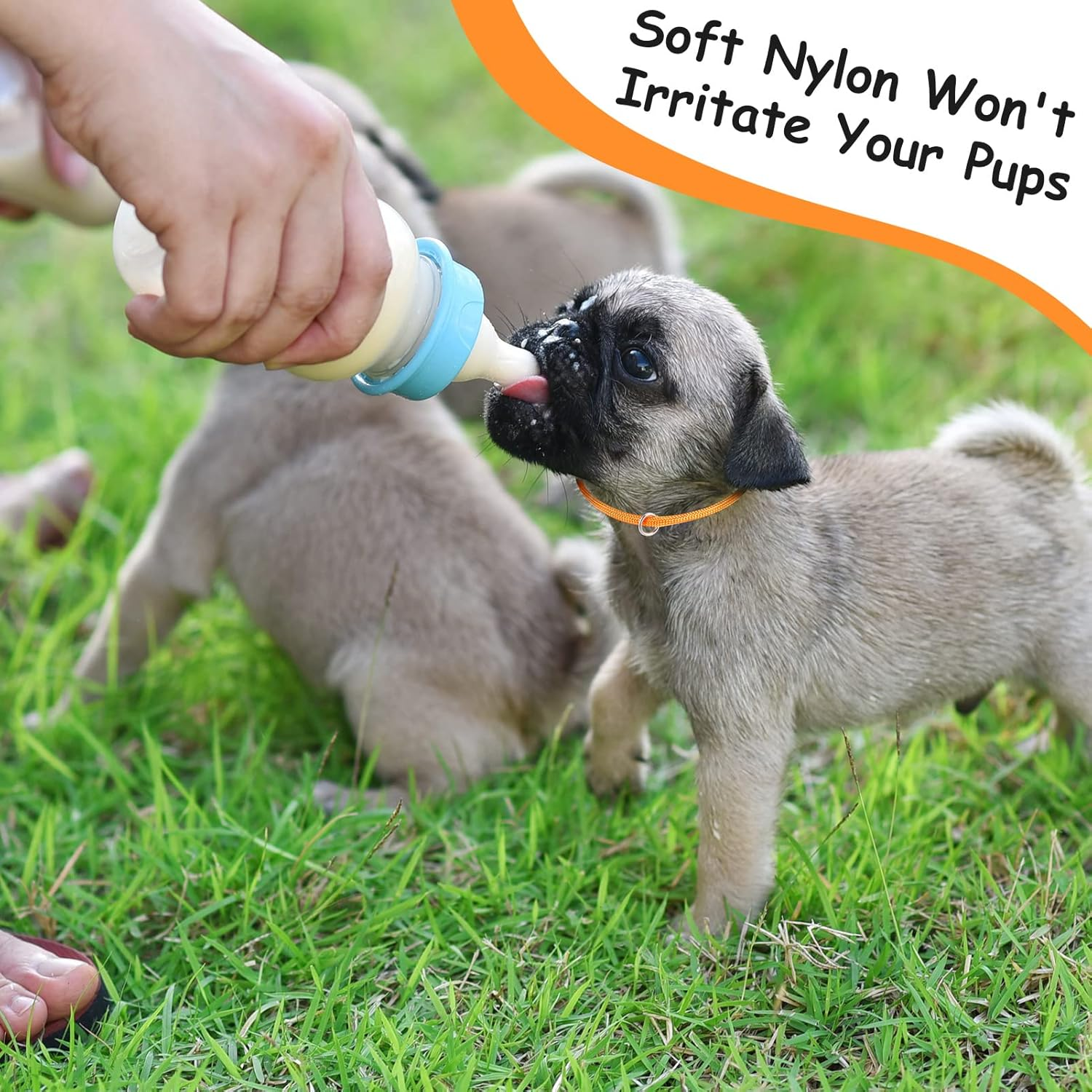 Tonyg-P 12Pcs Puppy ID Collars Whelping Collars Adjustable Puppy ID Bands Identification Puppy Collar for Dog Kitten Newborn Pet,Multi Coloured (S,12-20CM) image number 2