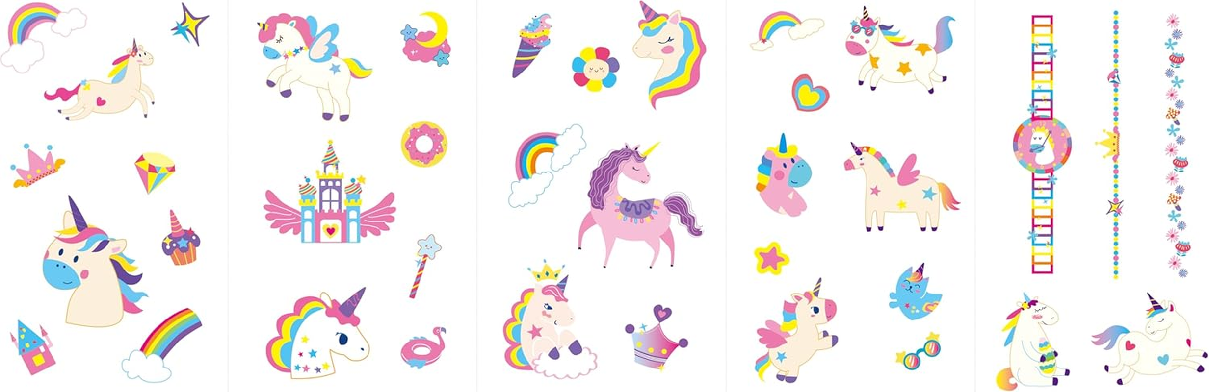 Avenir Unicorns Nail Stickers & Tattoos image number 2