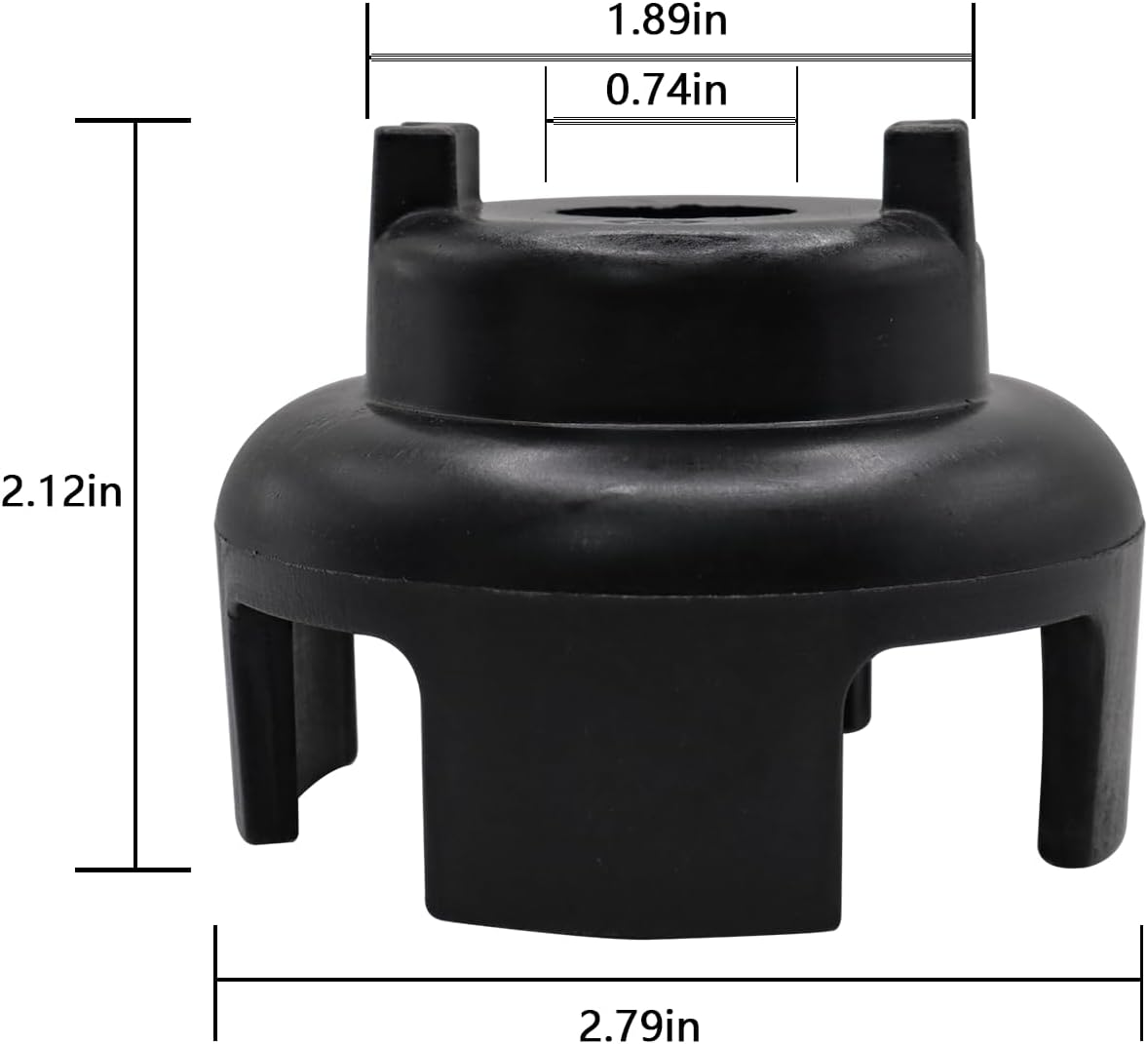 593960 Flywheel Cup Engine Recoil Starter Fits for Briggs & Stratton 08P502-0002-H1、08P502-0003-H1 Lawn Mower Replace Parts image number 4