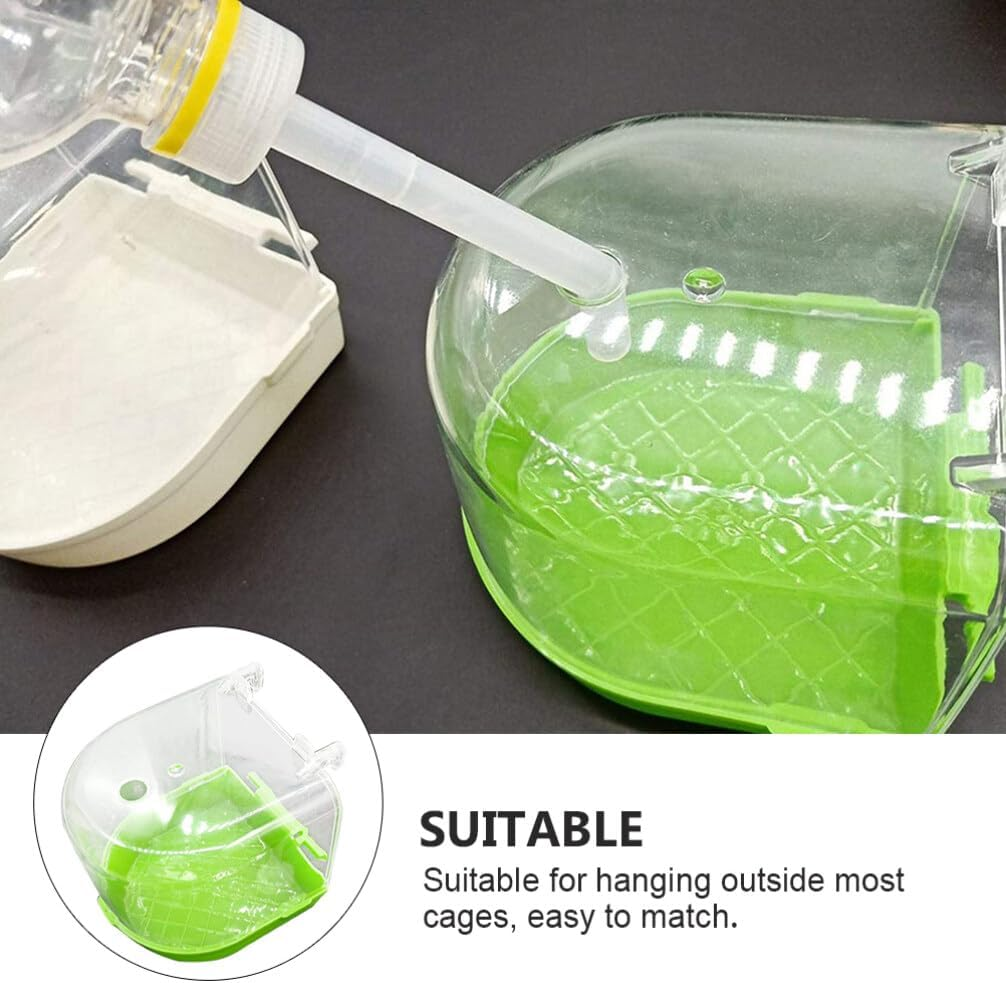 POPETPOP Bird Bath Cage Bird Essentials Bird Bath- Parakeet Bath, Bird Cage Accessories for Parakeets Canaries Cockatiels Finches Bath Essentials Parakeet Bird Cage Cockatiel Toys Budgie Bath image number 4