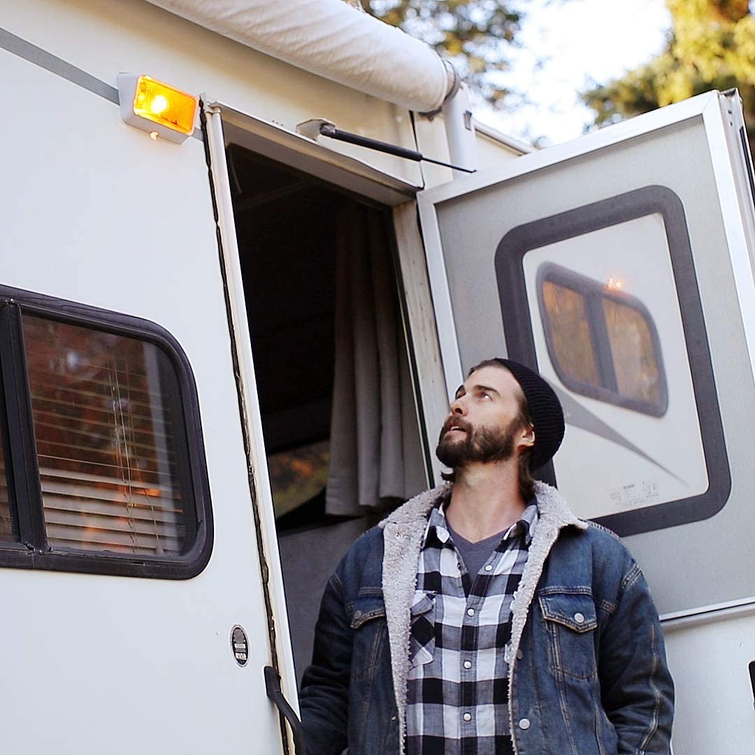 Lumitronics LED RV Exterior Porch Light with On/Off Switch and Removable Lenses. Perfect outside Replacement 12V Lighting for Rvs Motorhomes Campers 5Th Wheels Trailers. image number 5