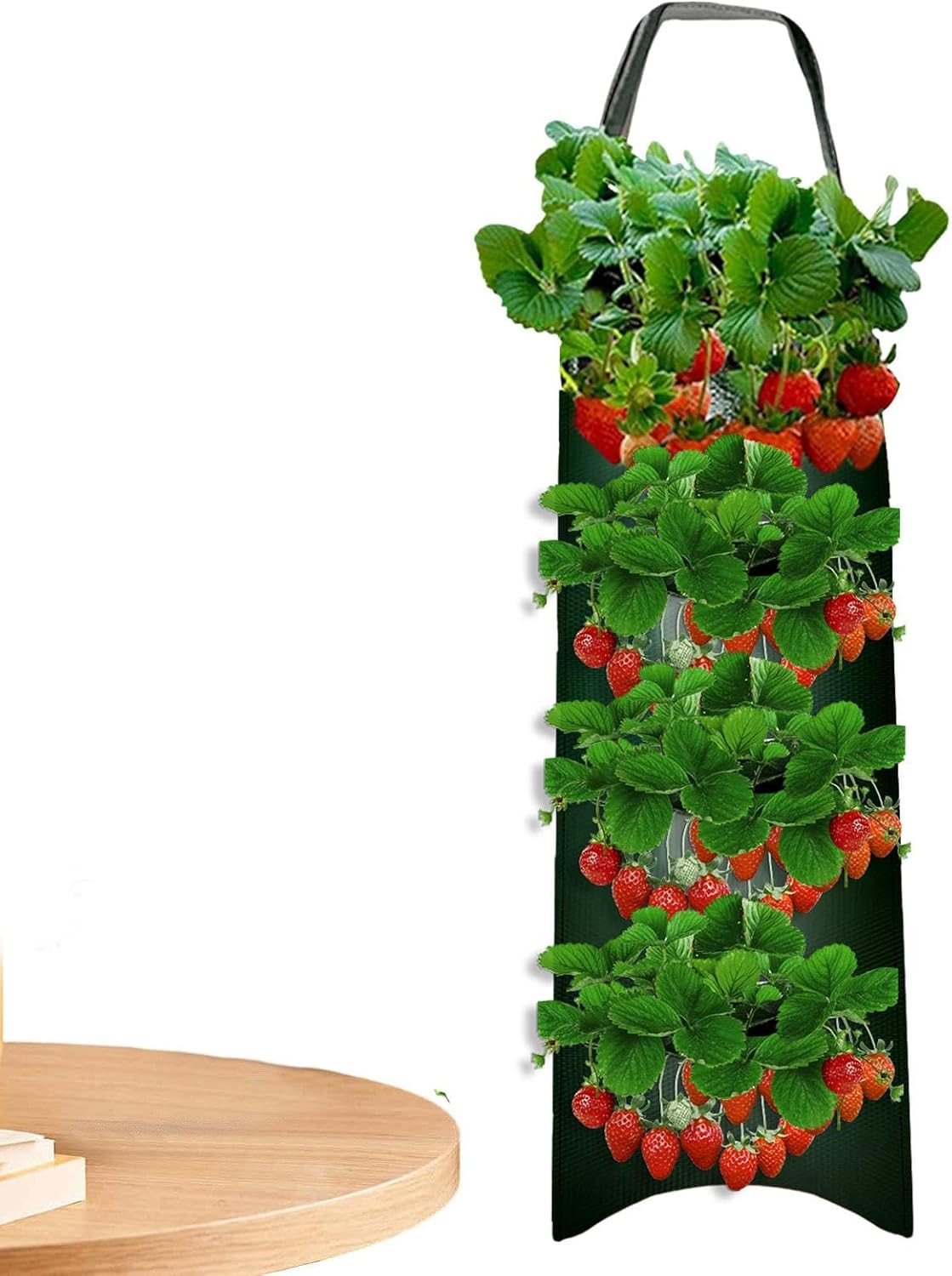 Tomato Planter Bag | 8- Vegetable Planting Aeration Pouch for Growth | Gardening Accessories for Tomatoes, Carrots, Roses, Strawberries, Vegetables image number 1