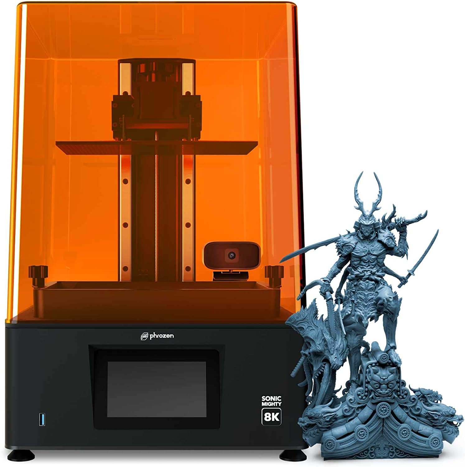 Phrozen Sonic Mighty 8K Resin Printer | 10.1" Desktop 3D Printing Machine | 28&Mu;m High Resolution Mono-Lcd Screen | Suitable for Medium & Small Prints - Printing Volume 21.8X12.3X23.5 Cm image number 2