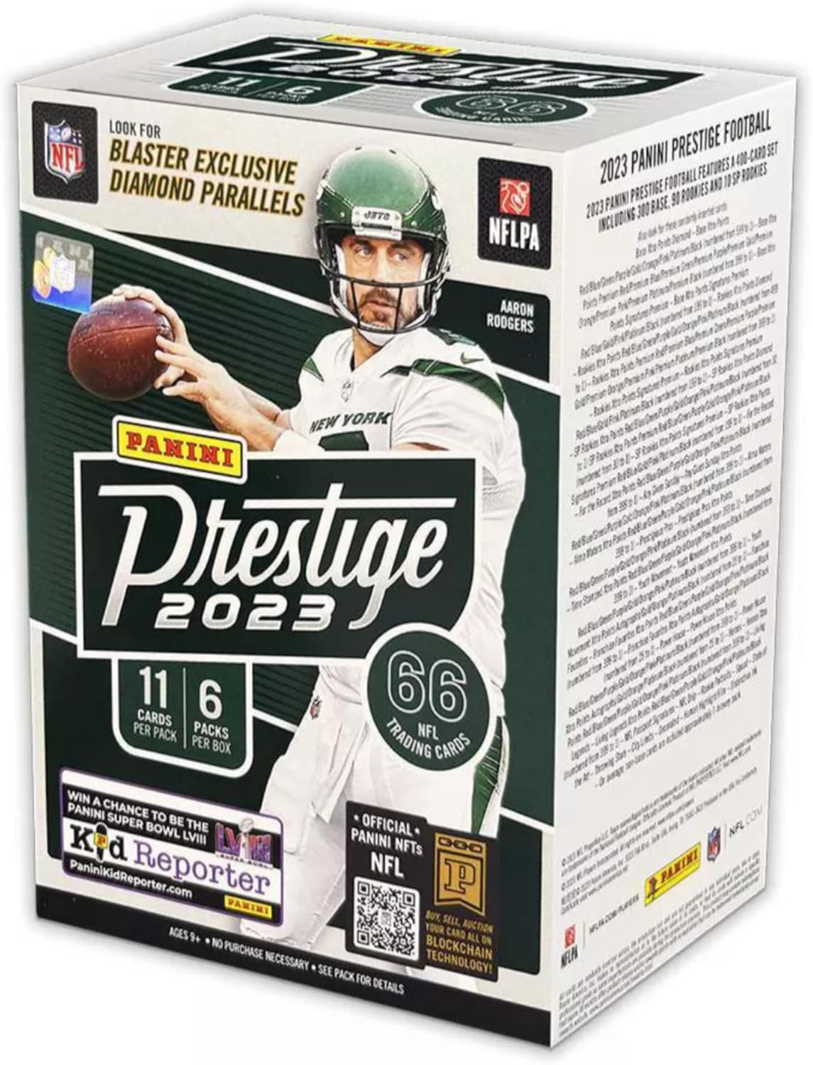 2023 Panini Prestige Football Trading Card Blaster - 66 Football Cards - Look for Rookies of CJ Stroud, Anthony Richardson, Will Levis, Bryce Young, and More! image number 5