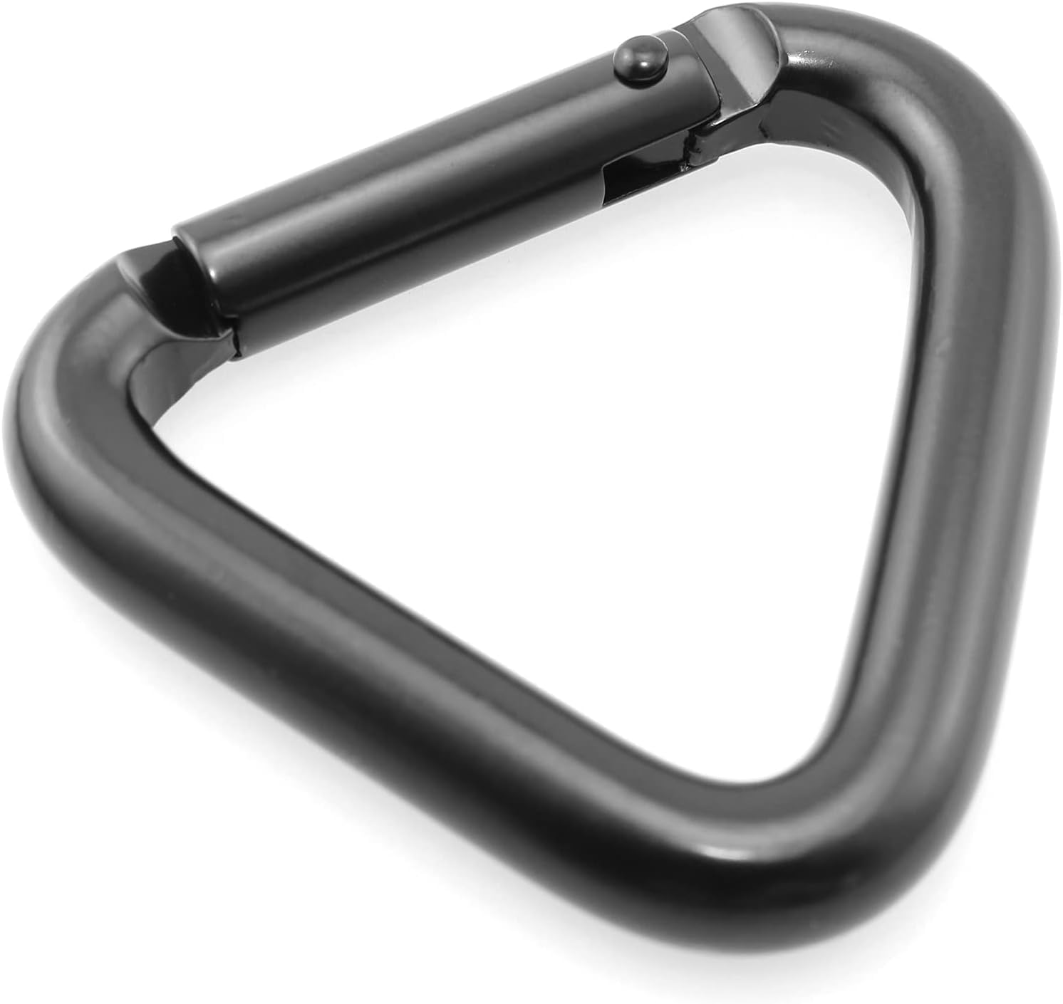 5 Pieces Aluminum Alloy Keychain Kettle Buckle Triangle Outdoor Camping Hiking Keychain Snap Clip Hook image number 3