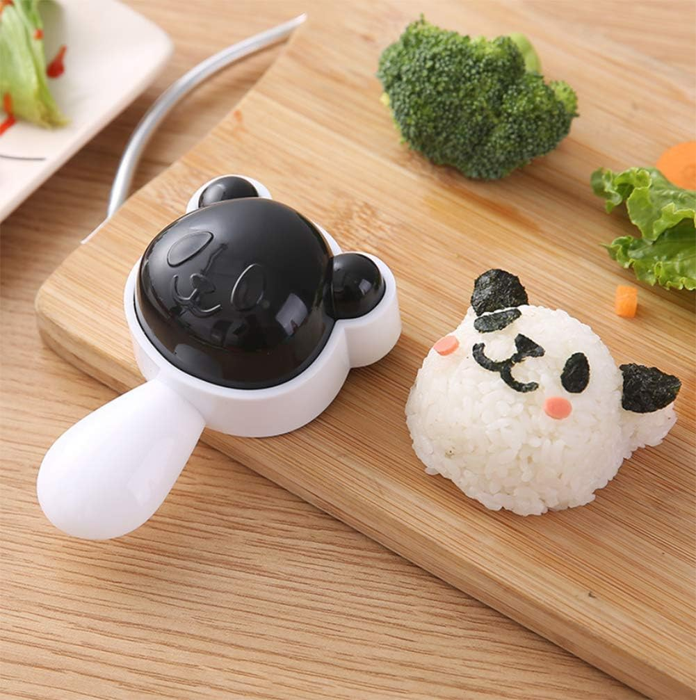 JENNY-BABY Onigiri Mold, Bento Box Accessories Bento Boxes for Kids Lunches Decor Lunch Box for Kids Kawaii Kitchen Sushi Kit of Animal Shape Sushi Mold DIY Press Sandwich Maker for Sandwich Press image number 3