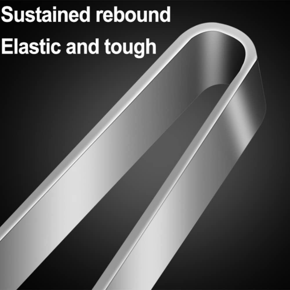 Tophomer 2 Pcs Fish Bone Tweezers, Stainless Steel Flat Tweezers Clip Bone Remover Puller Tweezer Tongs Pick-Up Craft Tool for Cooking Food image number 2