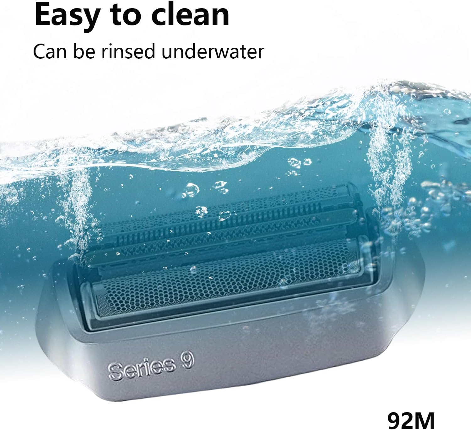 92M Replacement Head for Braun Shaver Series 9，Suitable for 9290Cc, 9291Cc, 9385Cc, 9330S, 9370Cc, 9330S, 9293S, 9296Cc Etc by Models. image number 3