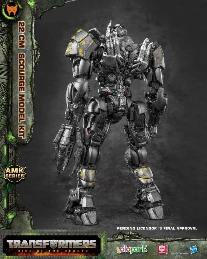 YOLOPARK AMK Series Transformers: Rise of the Beasts - Scourge Model Kit, 22 Cm Height image number 3