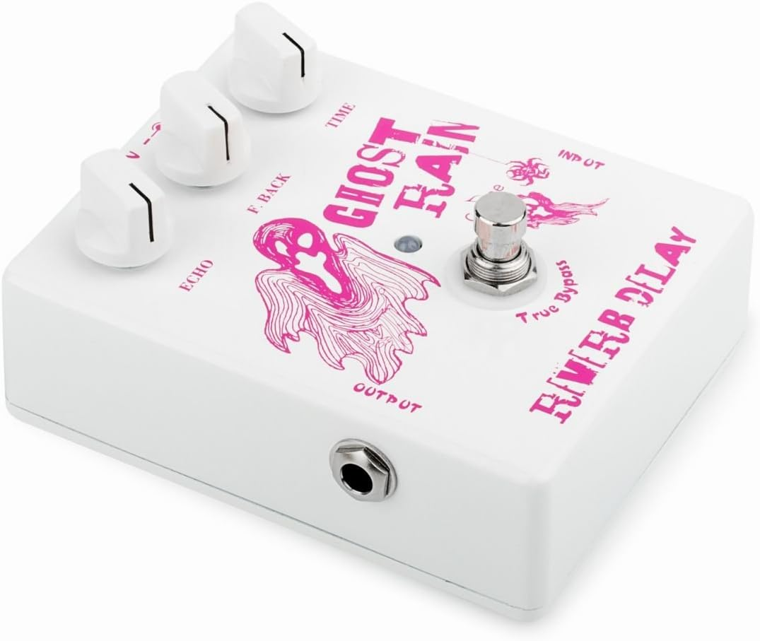 Caline CP-41 Reverb Echo Delay Guitar Effect Pedals True Bypass image number 3