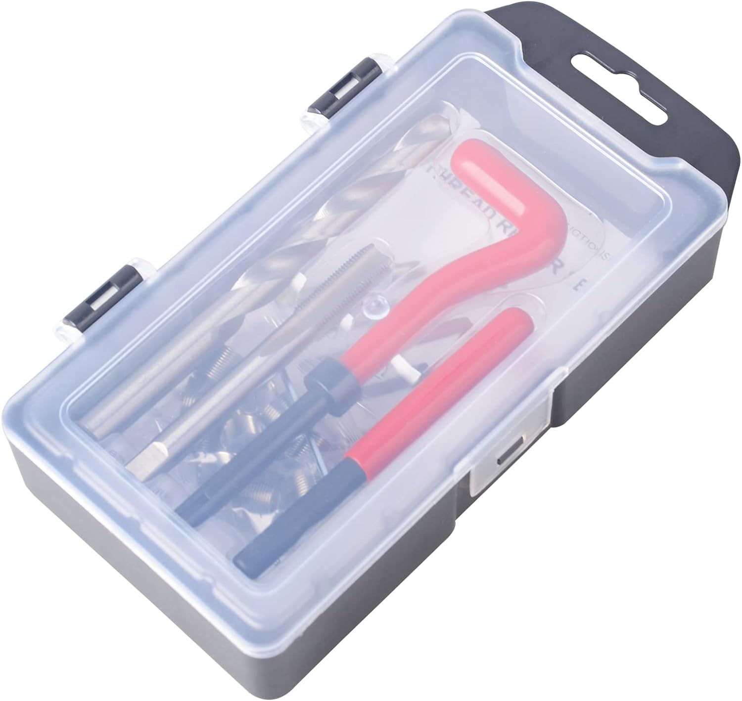 DAYUAN Details about UK New 25 Piece PC Thread Repair Insert Kit M7 X 1.0Mm Helicoil Compatible Hand Tool Set for Auto Repairing