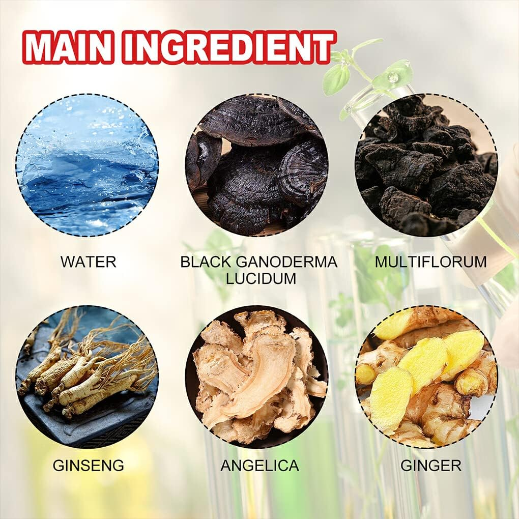 2 Pieces Women Anti-Loss Growth Hair Wash Dyeing Repair Darkening Nourishing Hydrating Hairwash Cleaning Tool