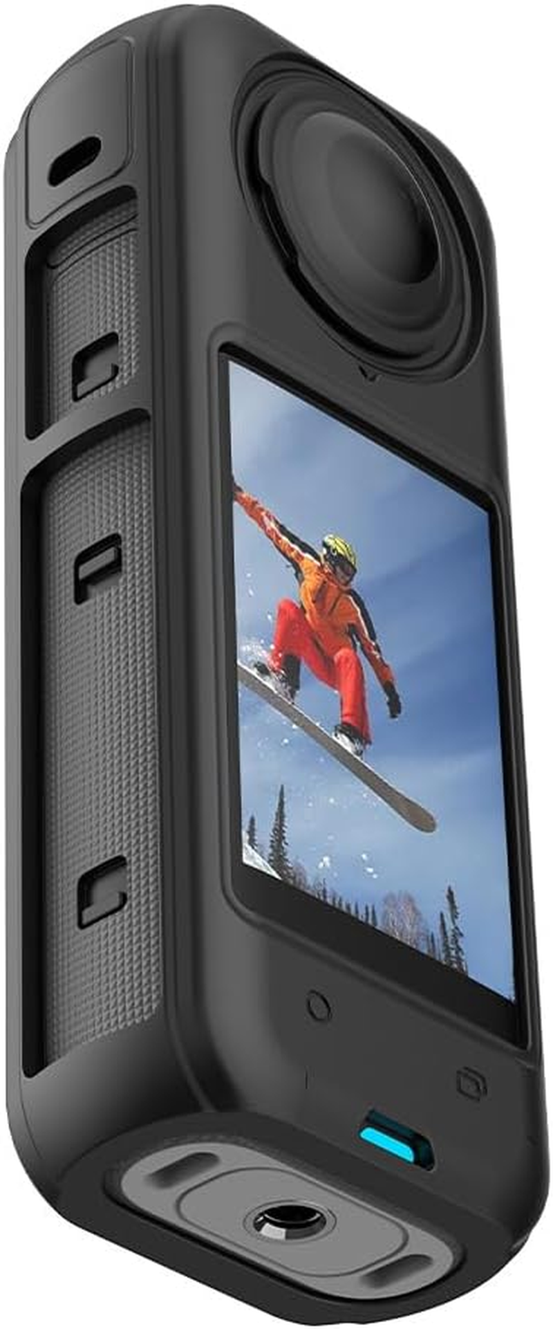 XICEN Insta 360 X4 Protective Case, Insta 360 X4 Accessories, Silicone Case Camera Protective Kit for Insta360 X4, X4 Panoramic Action Camera Protector Sleeve Cover Accessories image number 1