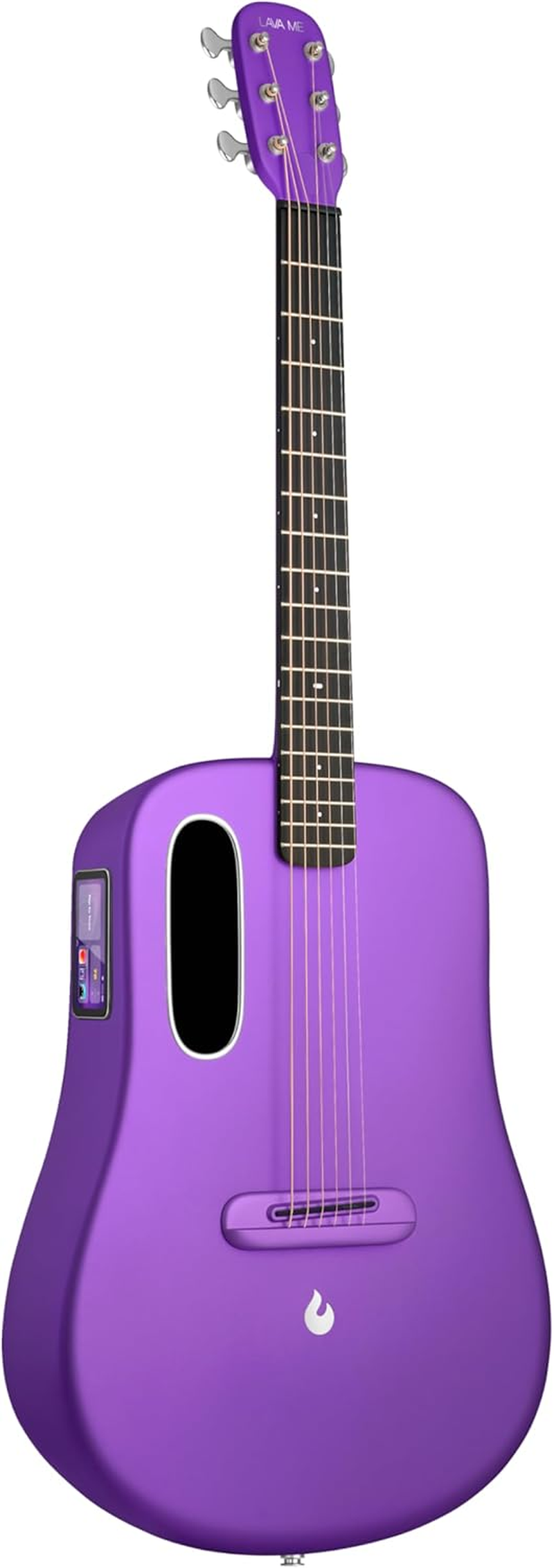 LAVA ME 4 CARBON FIBER ACOUSTIC ELECTRIC SMART GUITAR 36' AIRFLOW BAG PURPLE image number 3