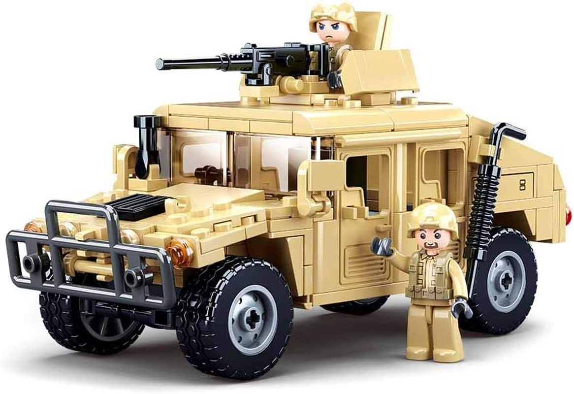 Sluban Hummer H2 Assault Vehicle Building Blocks Set (265 Piece Set) image number 1