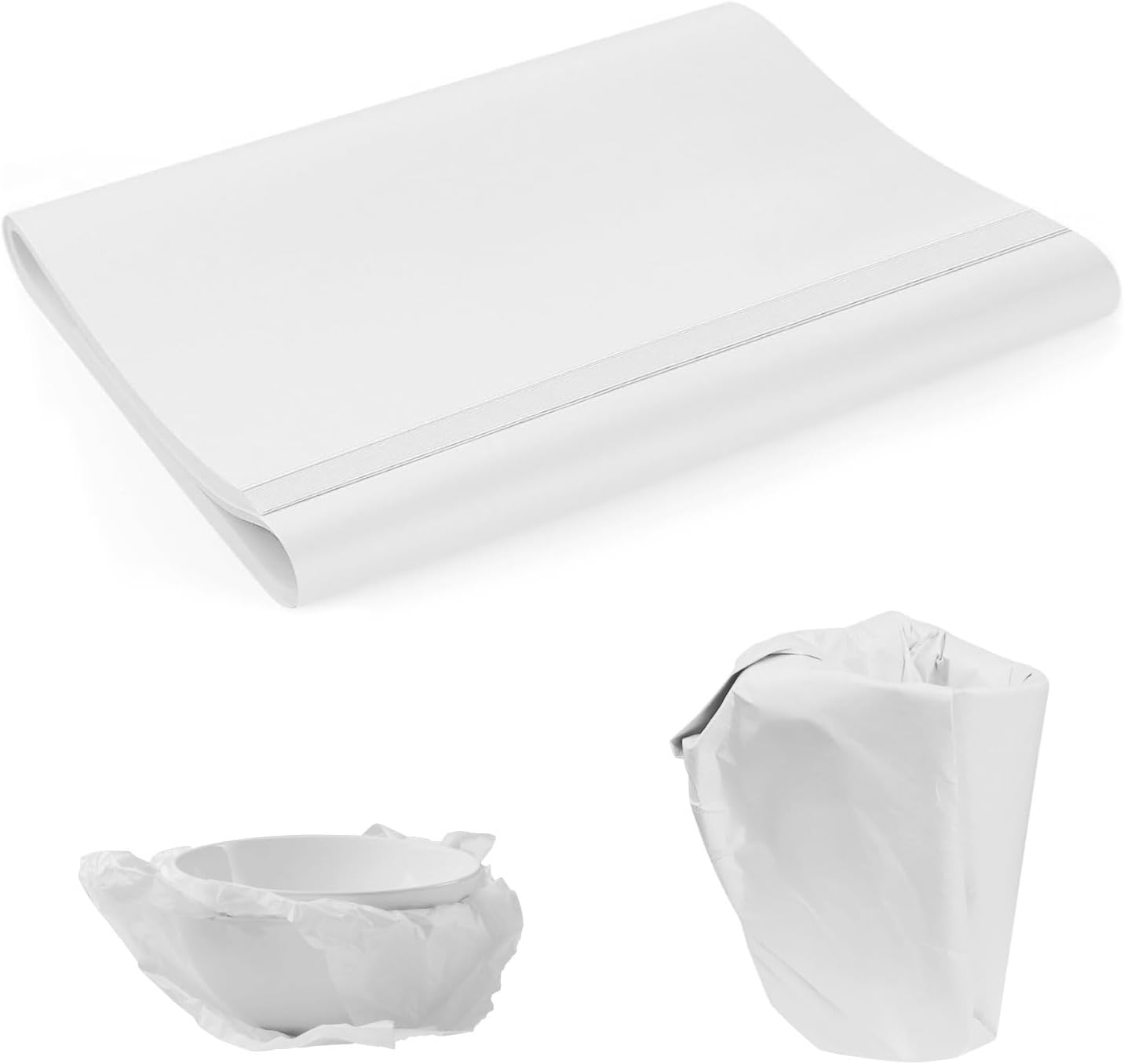 Packing Paper Sheets for Moving Newsprint Paper Newsprint Packing Paper Sheets for Shipping Transportation Wrapping Fill the Moving Boxes and Protect Fragile Items (100 Sheets, 38X70Cm, 14.9"X27.5")