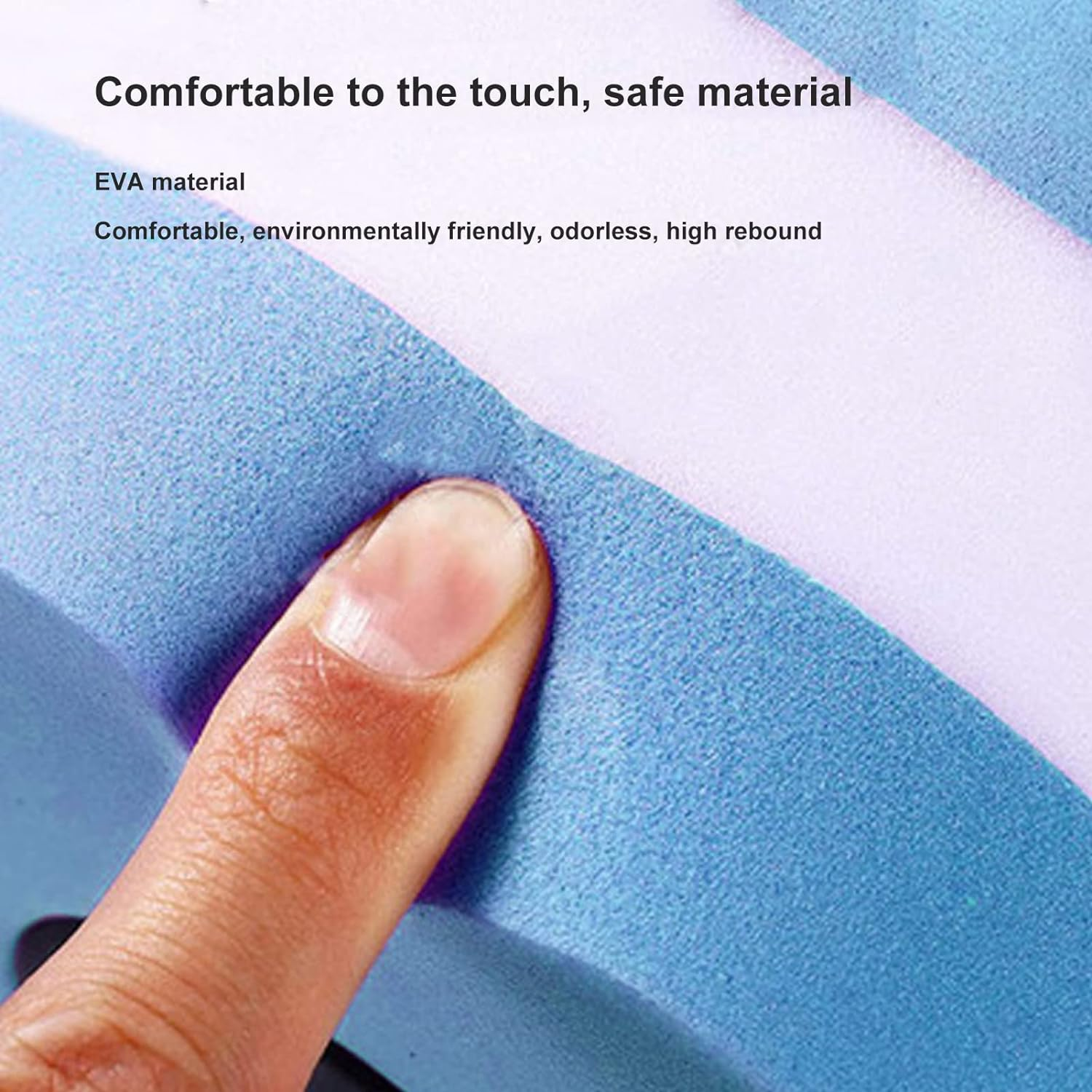 1 Pair Water Dumbbells, Aquatic Exercise Dumbbells, Pool Fitness Water Aerobic Exercise Foam Dumbbells Pool Resistance EVA Foam Dumbbell Set Water Fitness Equipment for Weight Loss image number 1