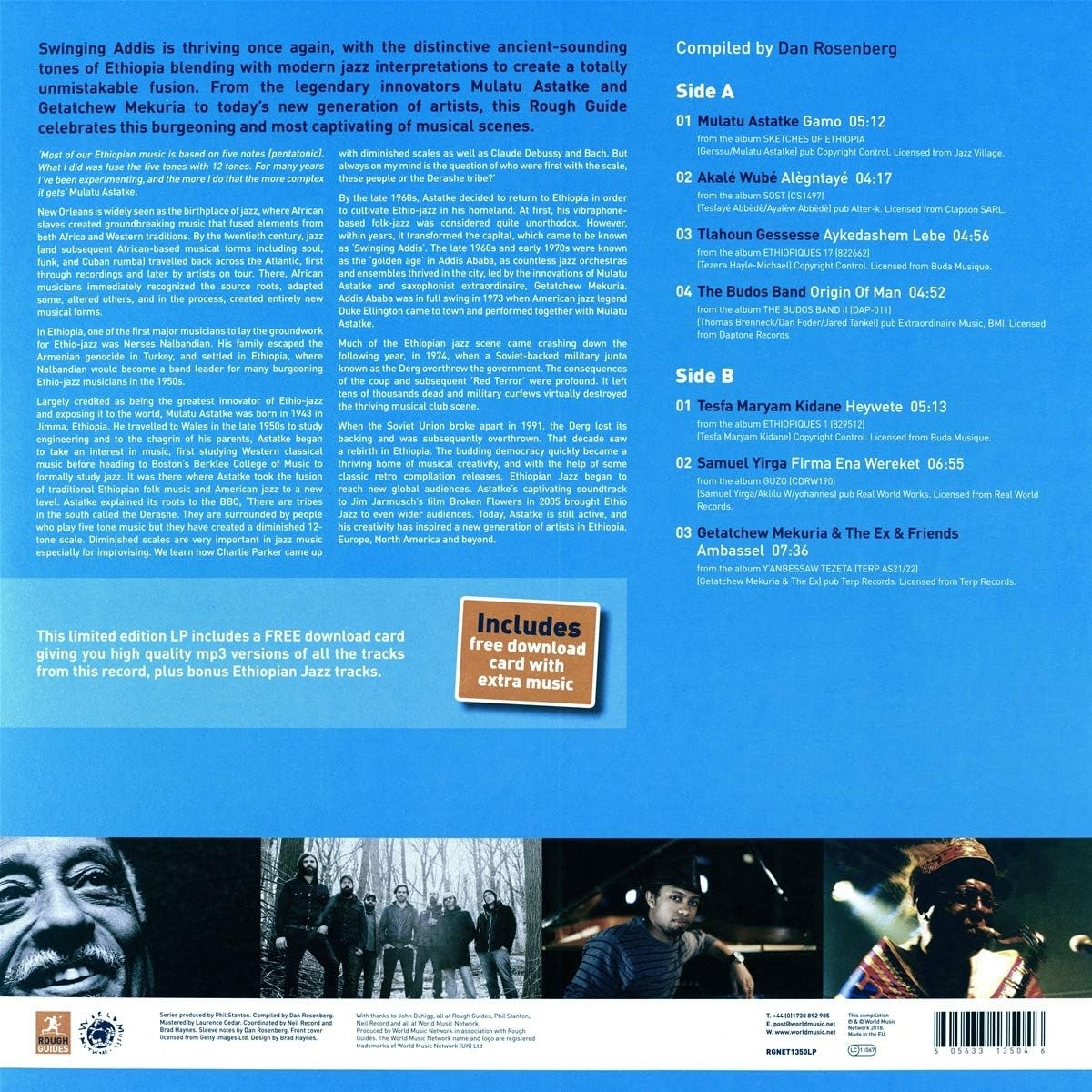 Rough Guide to Ethiopian Jazz LP