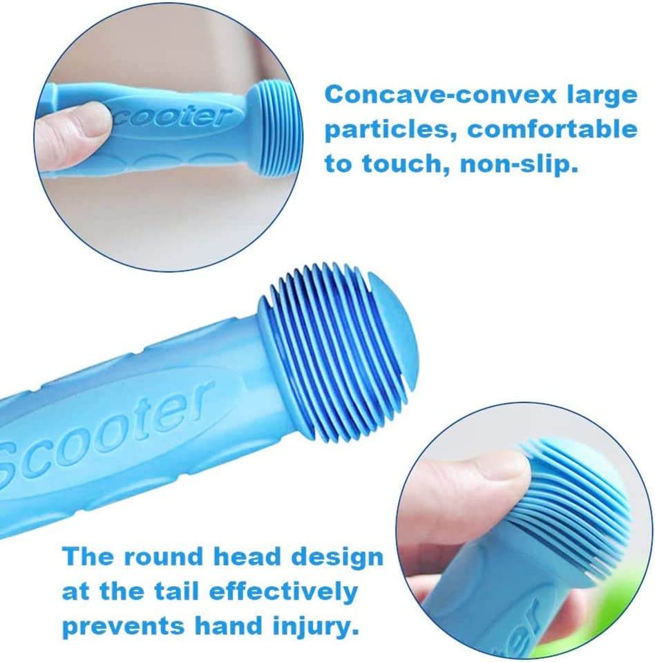 2PCS SCOOTER HANDLE T-BAR GRIPS SUITABLE for MINI or MAXI MICRO HANDLEBAR AU Pink image number 3