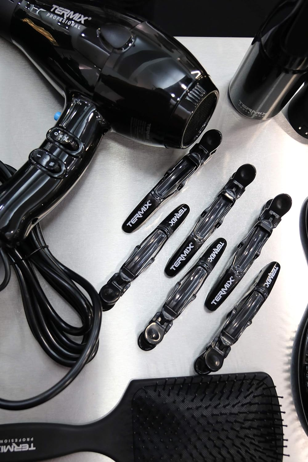 Termix Flexi Rubberized Hair Clips, 6-Piece image number 2