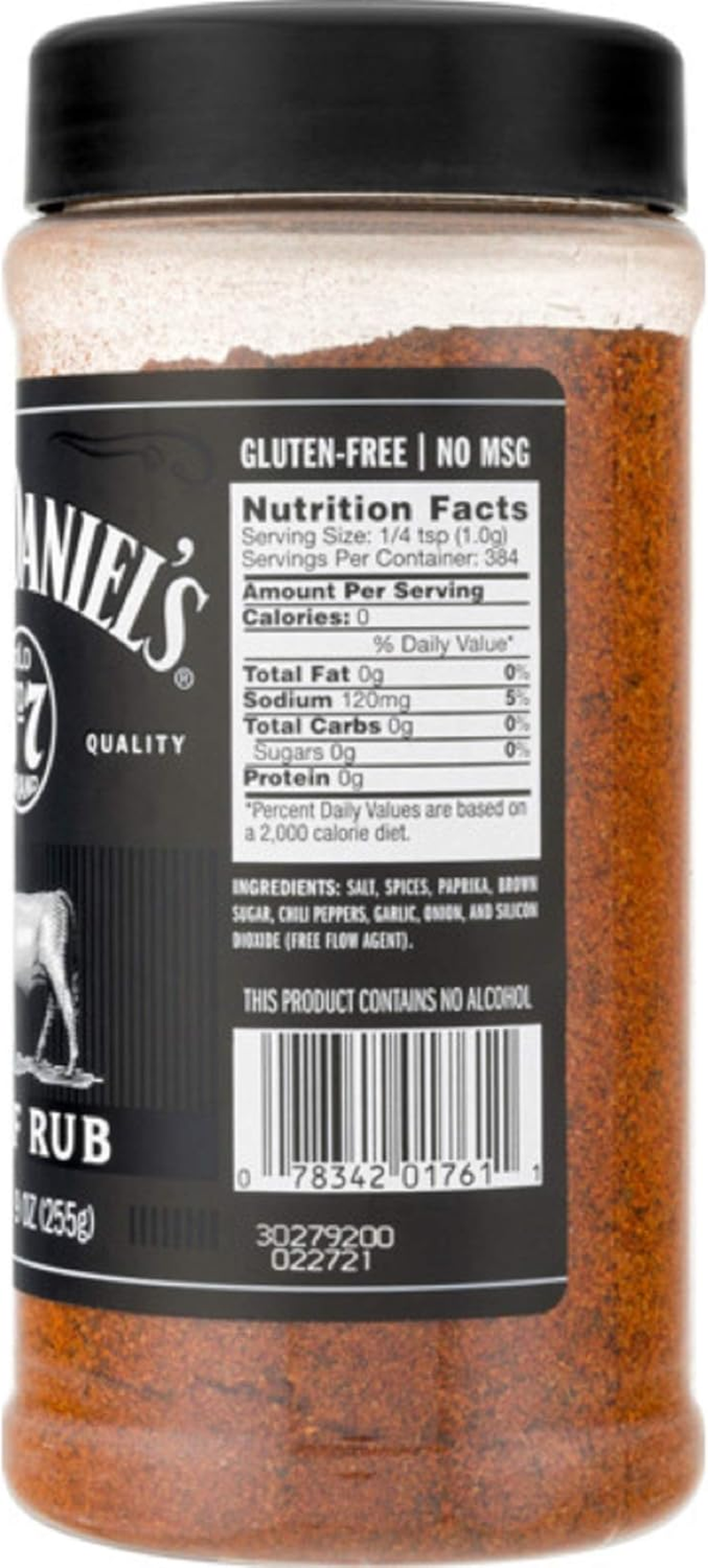 Jack Daniel'S 01761 Beef Original Quality Rub, 9 Oz image number 5