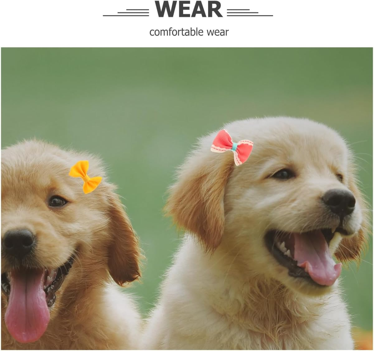 Ipetboom Dog Hair Accessories 30Pcs Small Bowknot Hair Clips with Alligator Clips for Puppy and Cat Grooming Cute Pet Bows for Daily Wear and Special Occasions image number 2