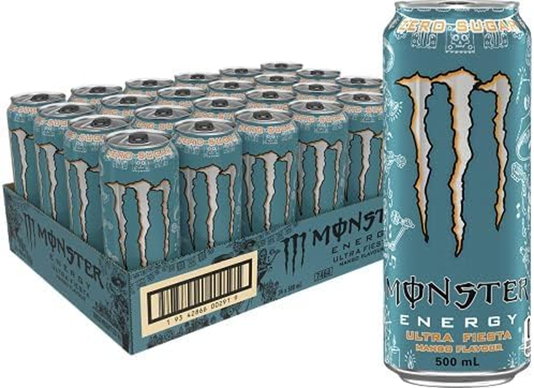 Monster Ultra Mango Loco Juice 24Pk and Monster Ultra Fiesta Mango 24Pk