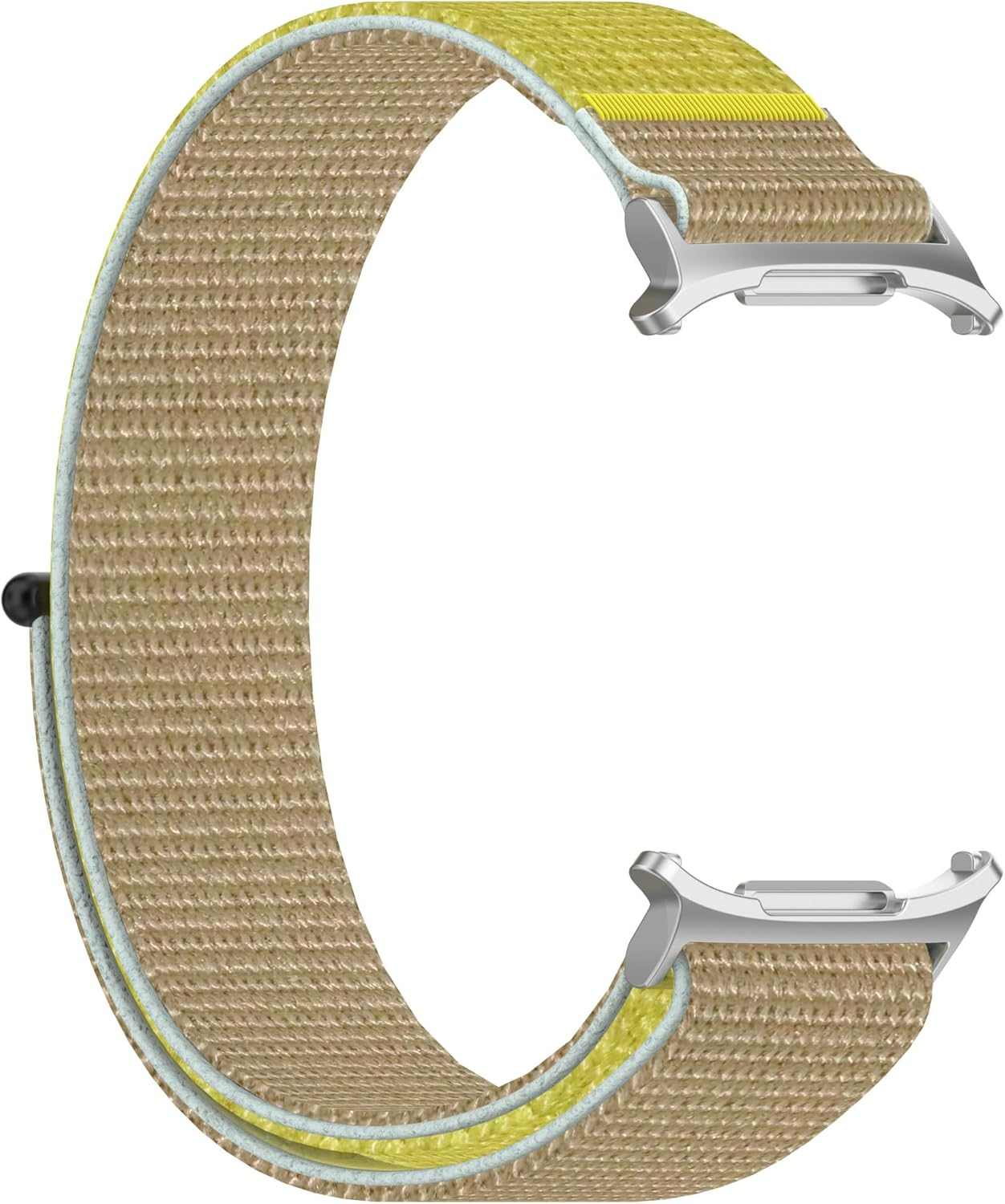 Vevexiao No Gap Nylon Strap Compatible with Samsung Galaxy Watch 7 Ultra Band, Woven Nylon Sport Replacement Bands for Galaxy Watch 7 Ultra 47Mm Women Men Wristband image number 4