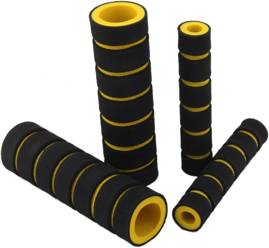 4Pcs Motorcycle Motorbike Handle Grip Lever Lever Foam Sponge Cover