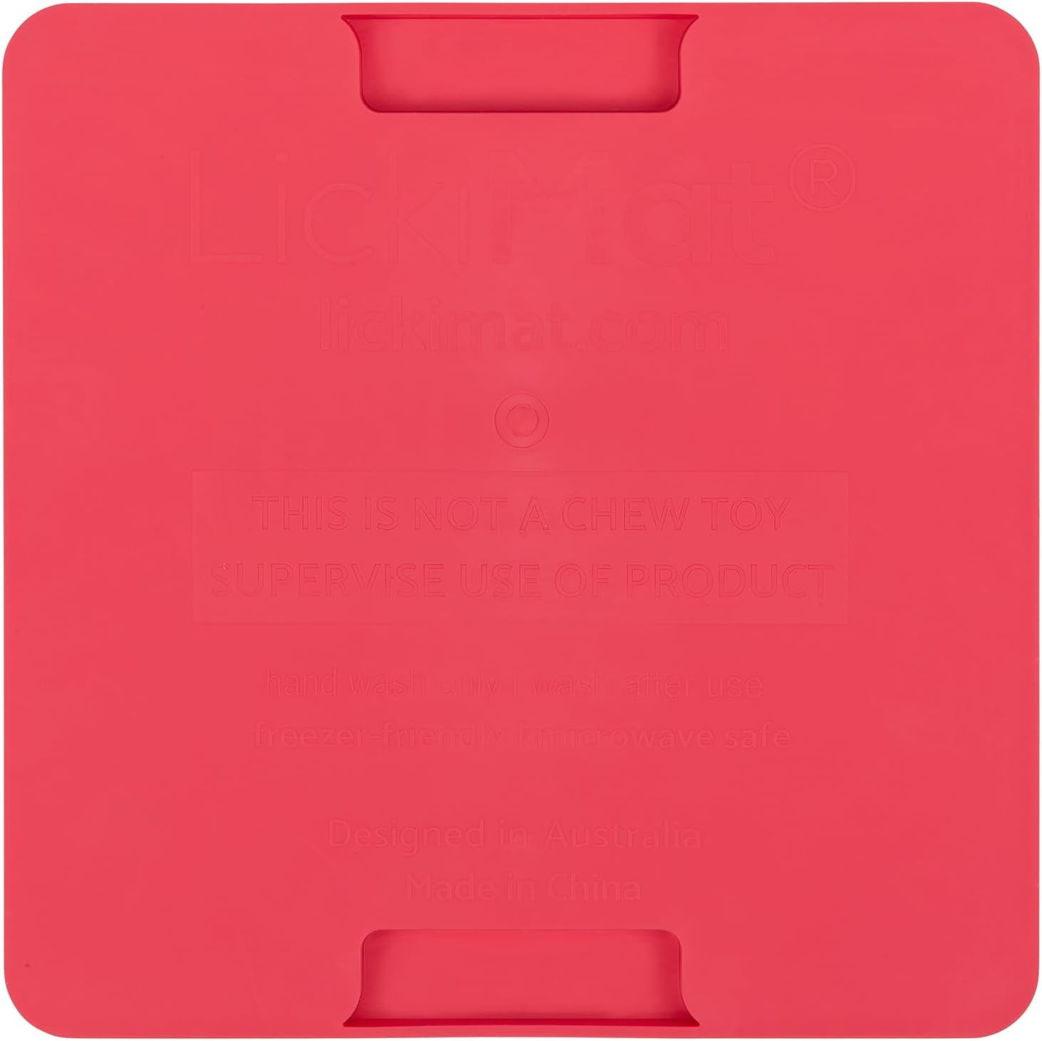 Lickimat Mini Classics - Interactive Pet Feeding Mat for Dogs, Slow Feeder with Modern Design, Enrichment for Family Bonding and Anxiety Relief image number 7