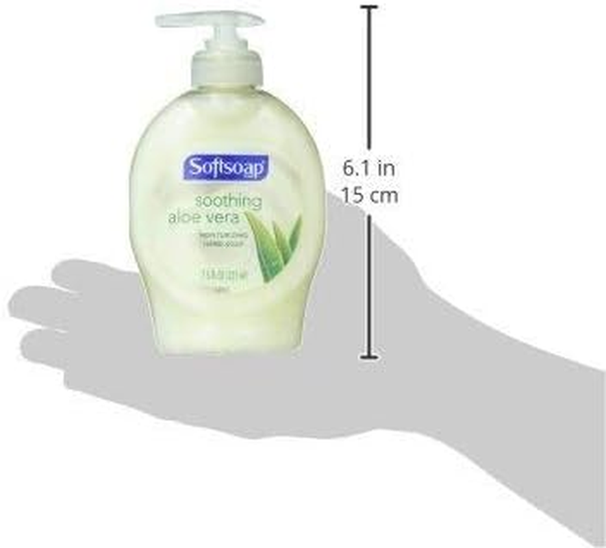 Softsoap Moisturizing Liquid Hand Soap, Soothing Aloe Vera 7.5 Oz by Softsoap (Pack of 2)