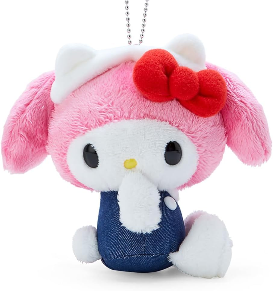 Sanrio My Melody Mascot Holder Hello Everyone! My Melody, 4.7 X 5.7 X 3.1 Inches (12 X 14.5 X 8 Cm), Character SANRIO 805734 image number 2