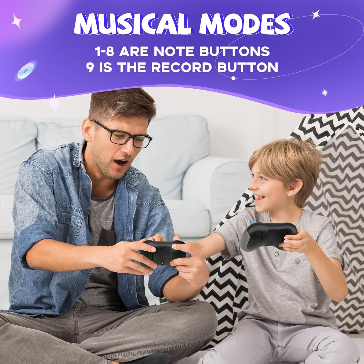 Oundarm Grey Light up Fast Push Handheld Memory Game Fidget Toys, Light Quick Whack a Mole Push Pop Game Console Squeeze Sensory Toys for Kids Adults for Gift Travel Party